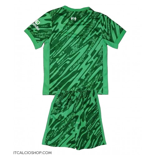 Liverpool Portiere Seconda Maglia Bambino 2024-25 Manica Corta (+ Pantaloni corti)